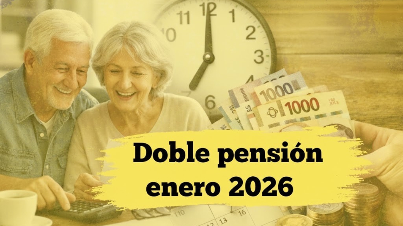 Doble pensión enero 2026: pagos IMSS e ISSSTE para adultos mayores confirmados