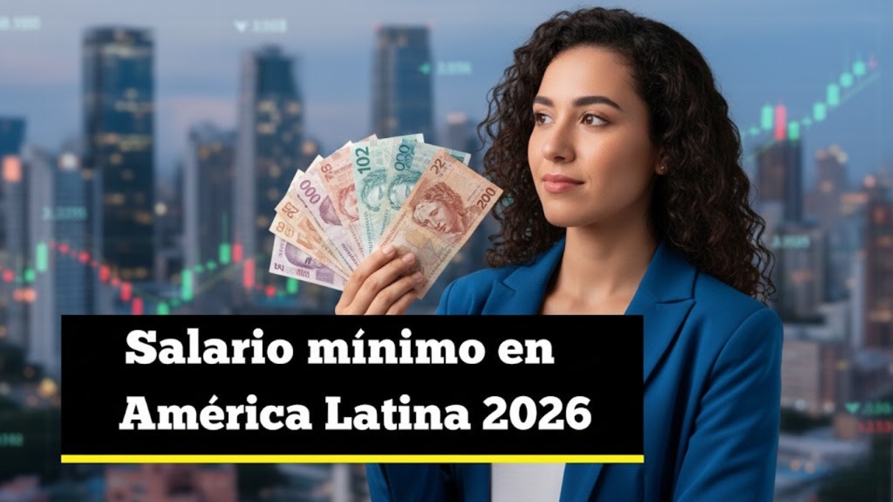 Salario mínimo en América Latina 2026: países con mayores subidas y rezagados