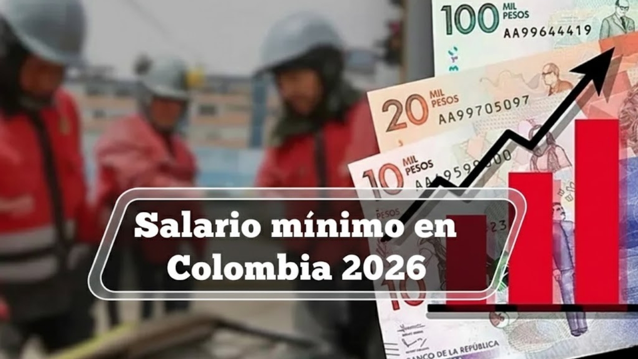 Salario mínimo en Colombia 2026: monto oficial, fechas de pago y efecto en precios