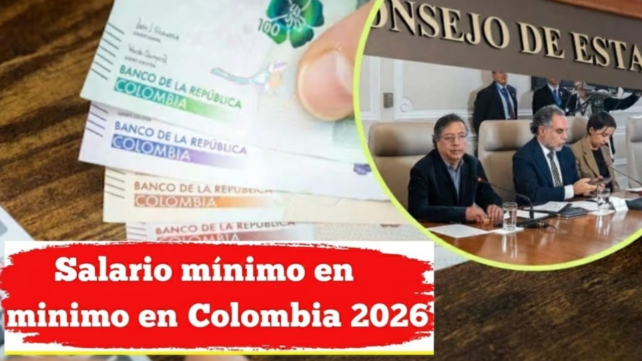 Salario mínimo en Colombia 2026: incremento confirmado y su impacto en el déficit fiscal